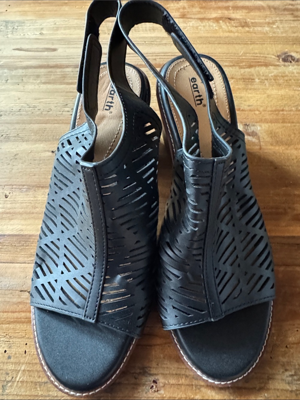 Earth Women's Aurara Stacked Block Heel Sandals